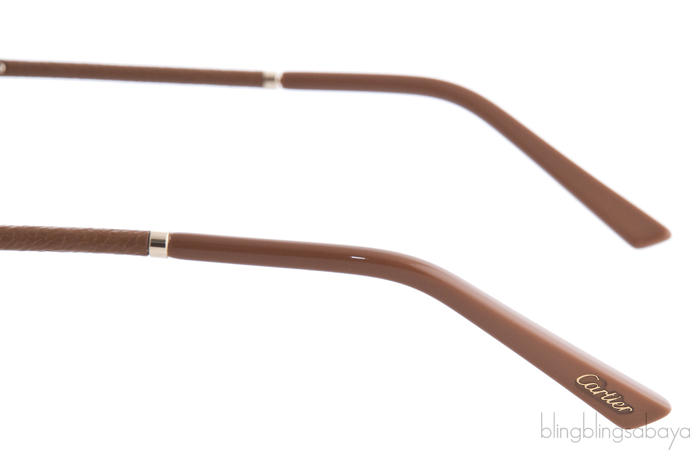 Brown 140 Gold Sunglasses
