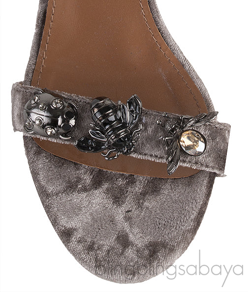 Fauna 105 Velvet Sandals