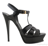 Tribute Black Patent Heels