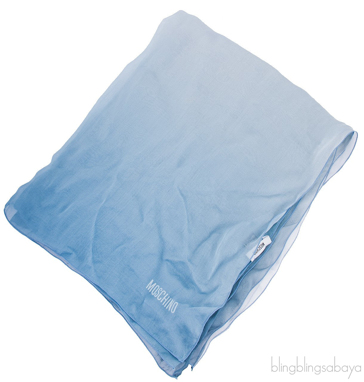 Light Blue Long Scarf