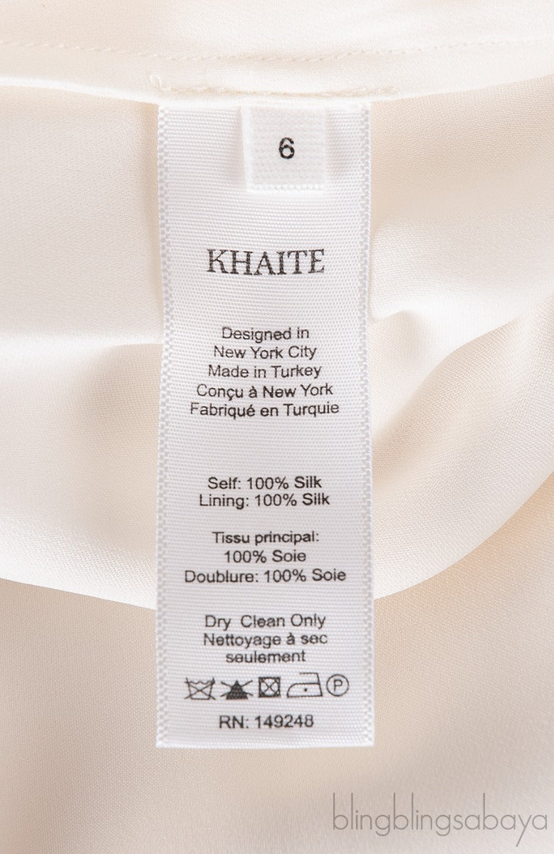 Off-White Asymmetric Hem Dress