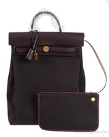 Herbag A Dos Zip Military Toile Retourne Backpack