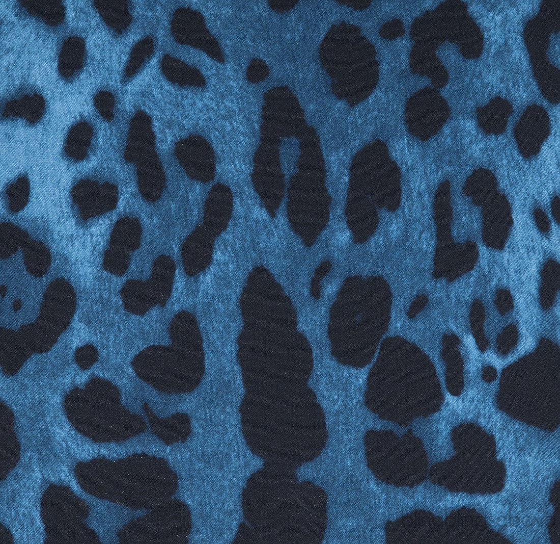 Leopard Print Silk Shirt