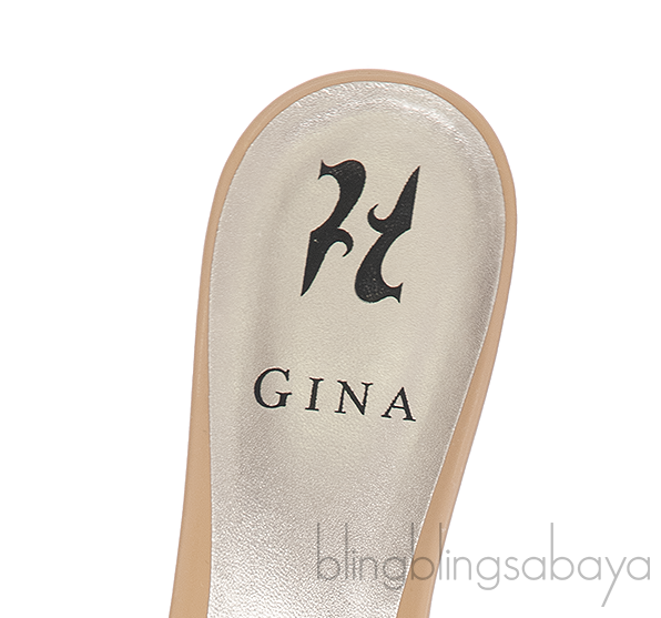 Gina Silver Crystal Nude Utah Sandals