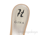 Gina Silver Crystal Nude Utah Sandals