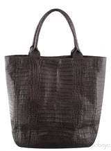 Hanging Leaf Crocodile Tote Bag