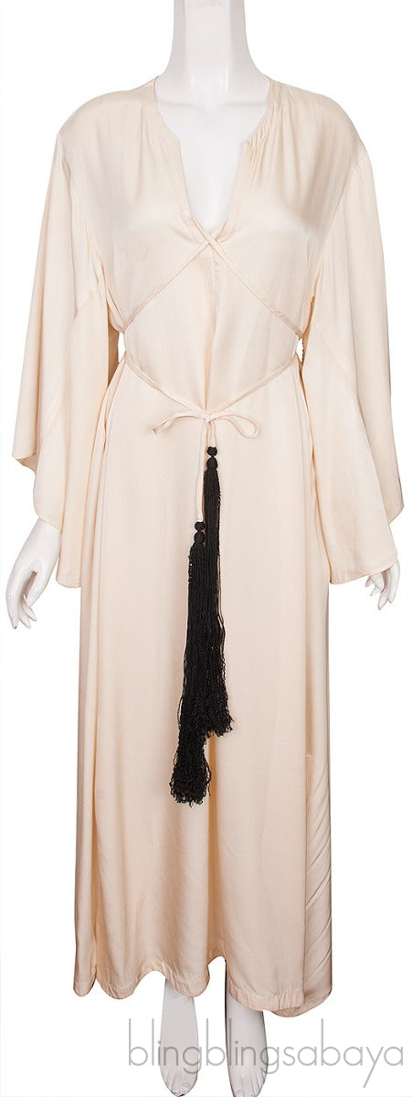 Penelope Tasseled Caftan Dress