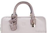 Amazona 23 Crocodile Handle Bag