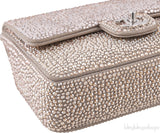 Ombre Strass Mini Flap Bag