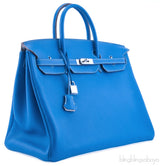 Birkin 40 Mykonos Eclat de Blanc Togo