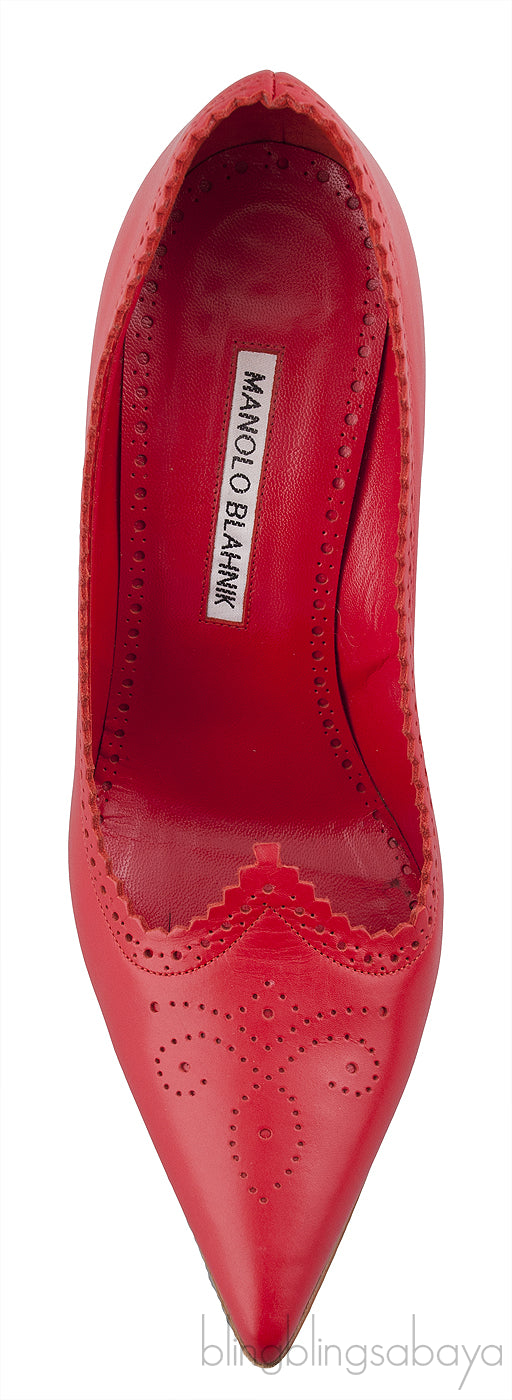 Mavinga Red Ghillies Heels