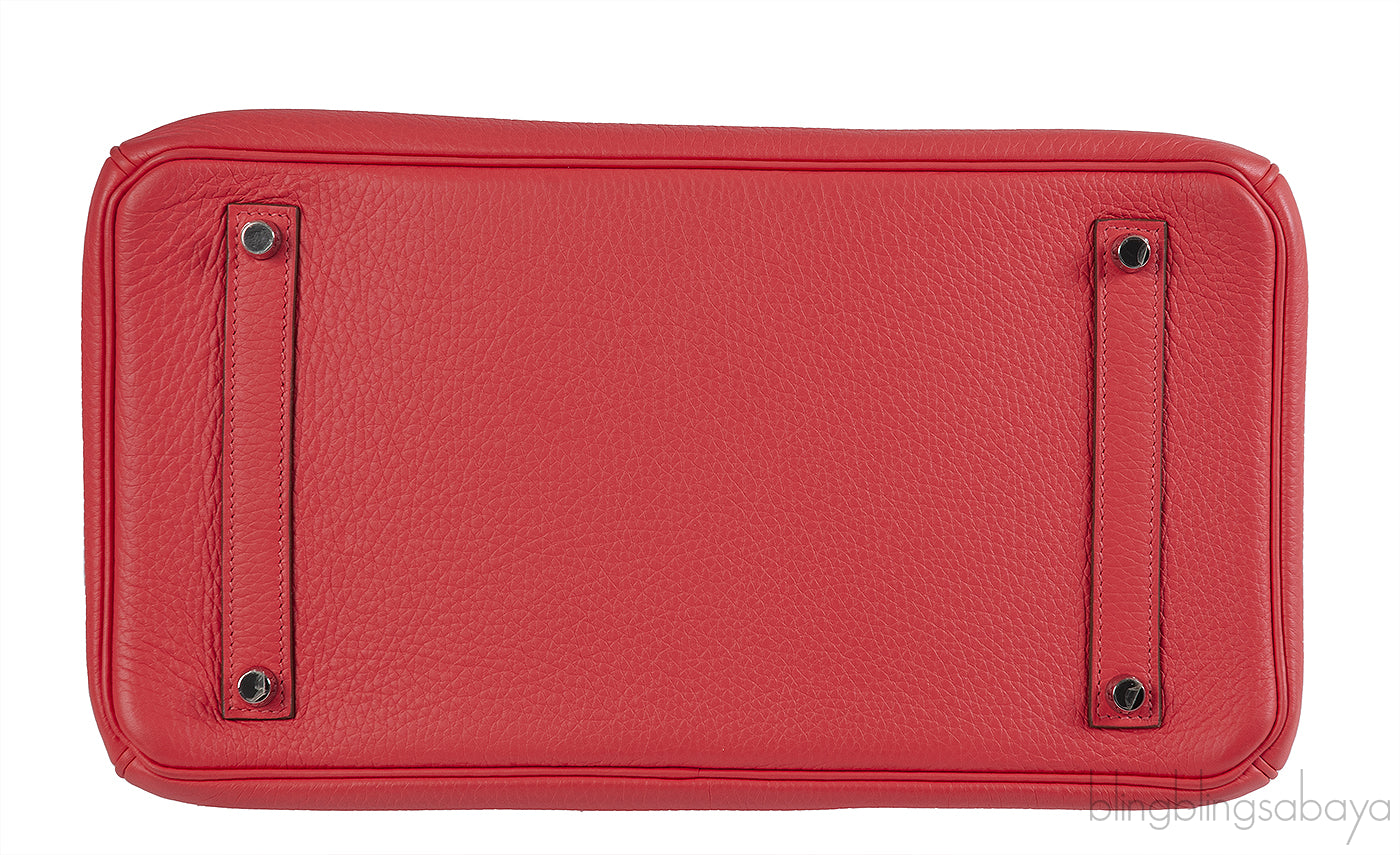 Hermes Birkin 35 Bougainvillea Taurillon Clem PHW