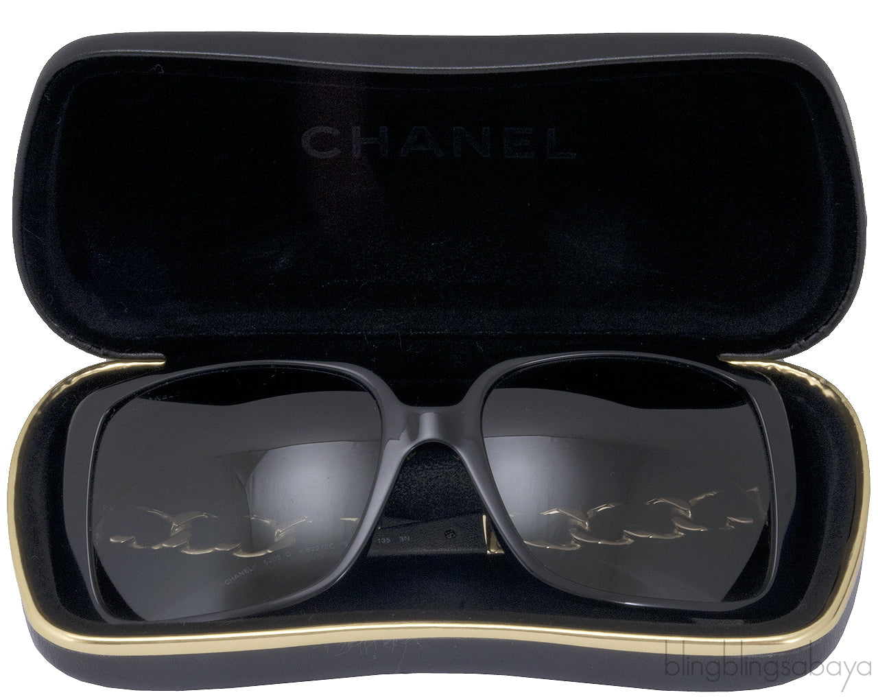Chain 5208q Black Sunglasses