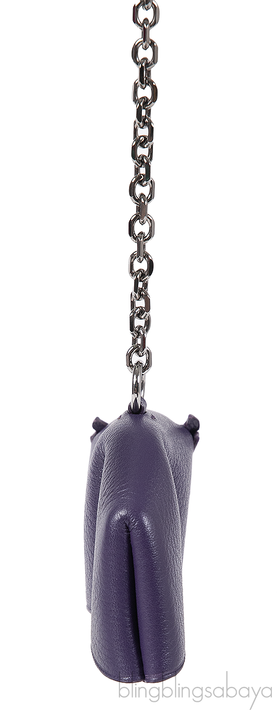 Loewe Bear Purple Leather Charm