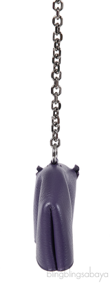 Loewe Bear Purple Leather Charm