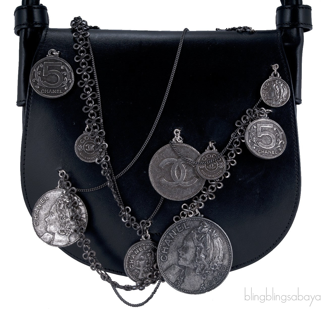 Vintage Equestrian Saddle Bag