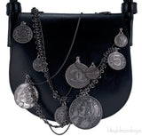 Vintage Equestrian Saddle Bag
