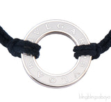 Black Cotton Lace String Bracelet