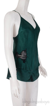 Emerald Green Camisole Set
