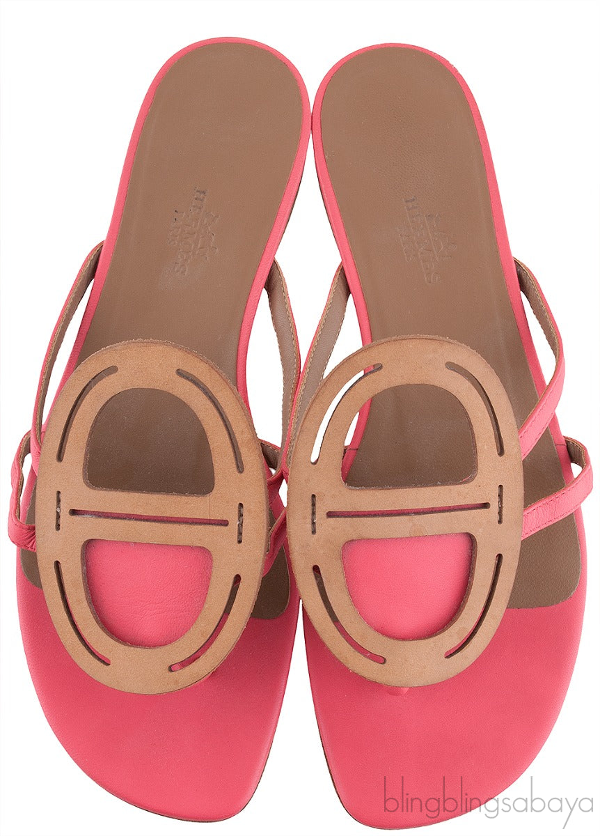 Chaine d\'Ancre Pink Slip-on Sandal