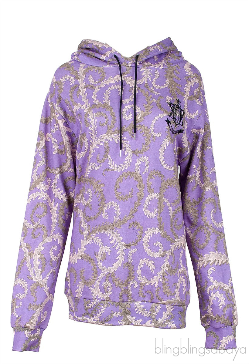 Selva Pattern Hooded Sweatshirt