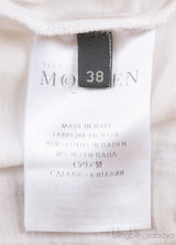 Chain & Charm Print White T-shirt
