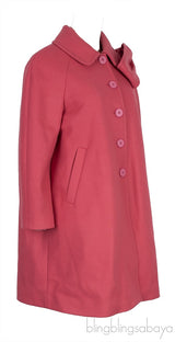 Dark Pink Kids Coat