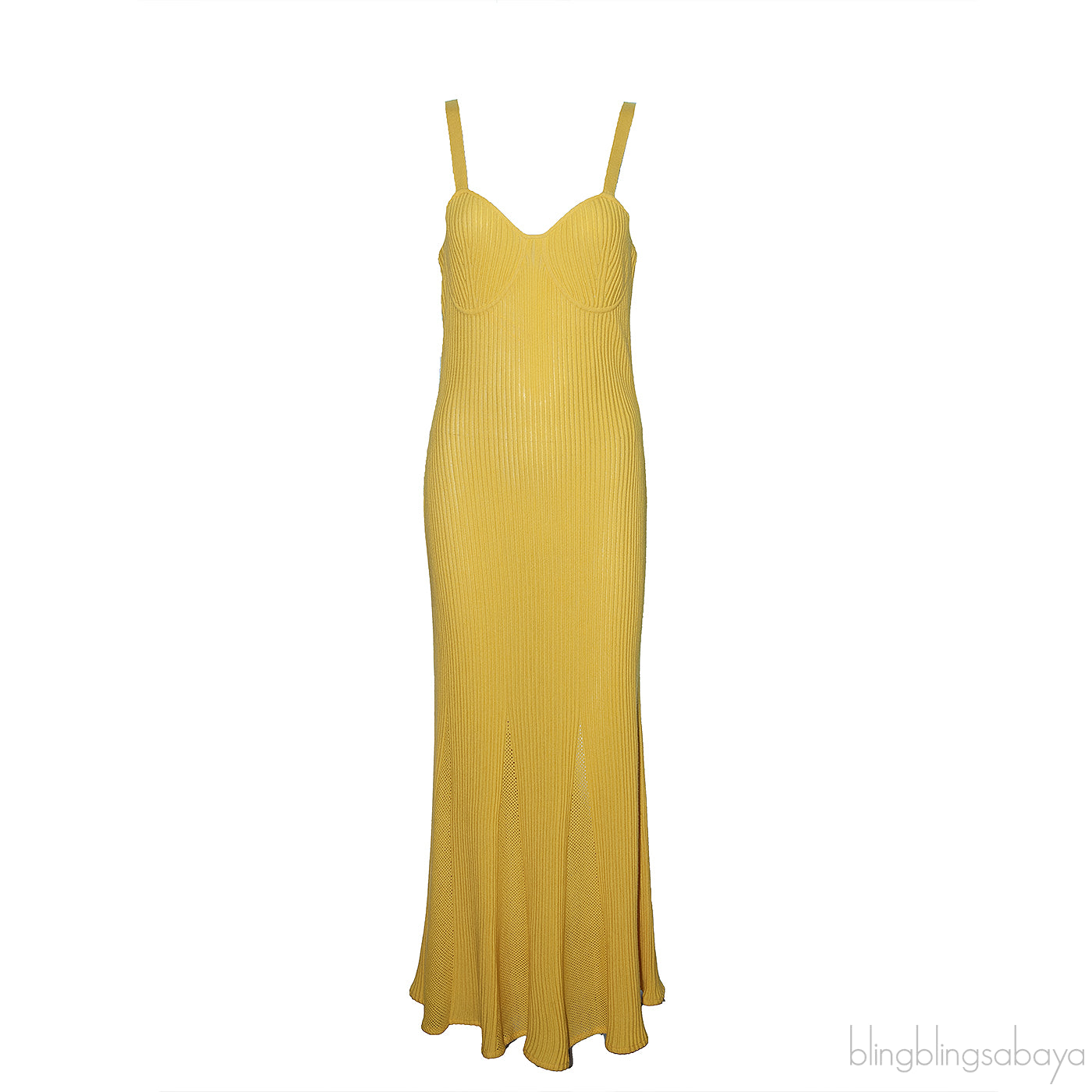 Demetra Ribbed and Pointelle-knit Dress