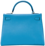 Kelly 32 Blue Turquoise Togo GHW