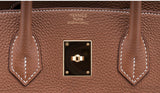 Birkin 35 Gold Taurillon Clem