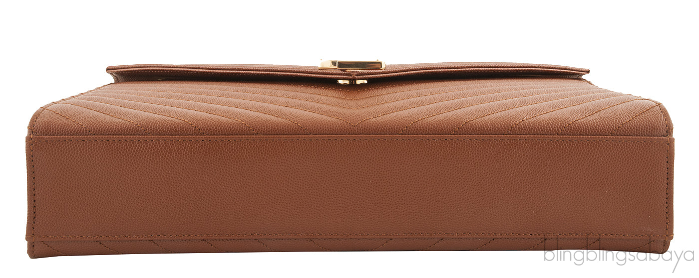 Brown Large Envelope Bag