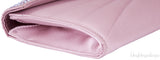 Leo Rose Purple Velvet Strass Clutch*
