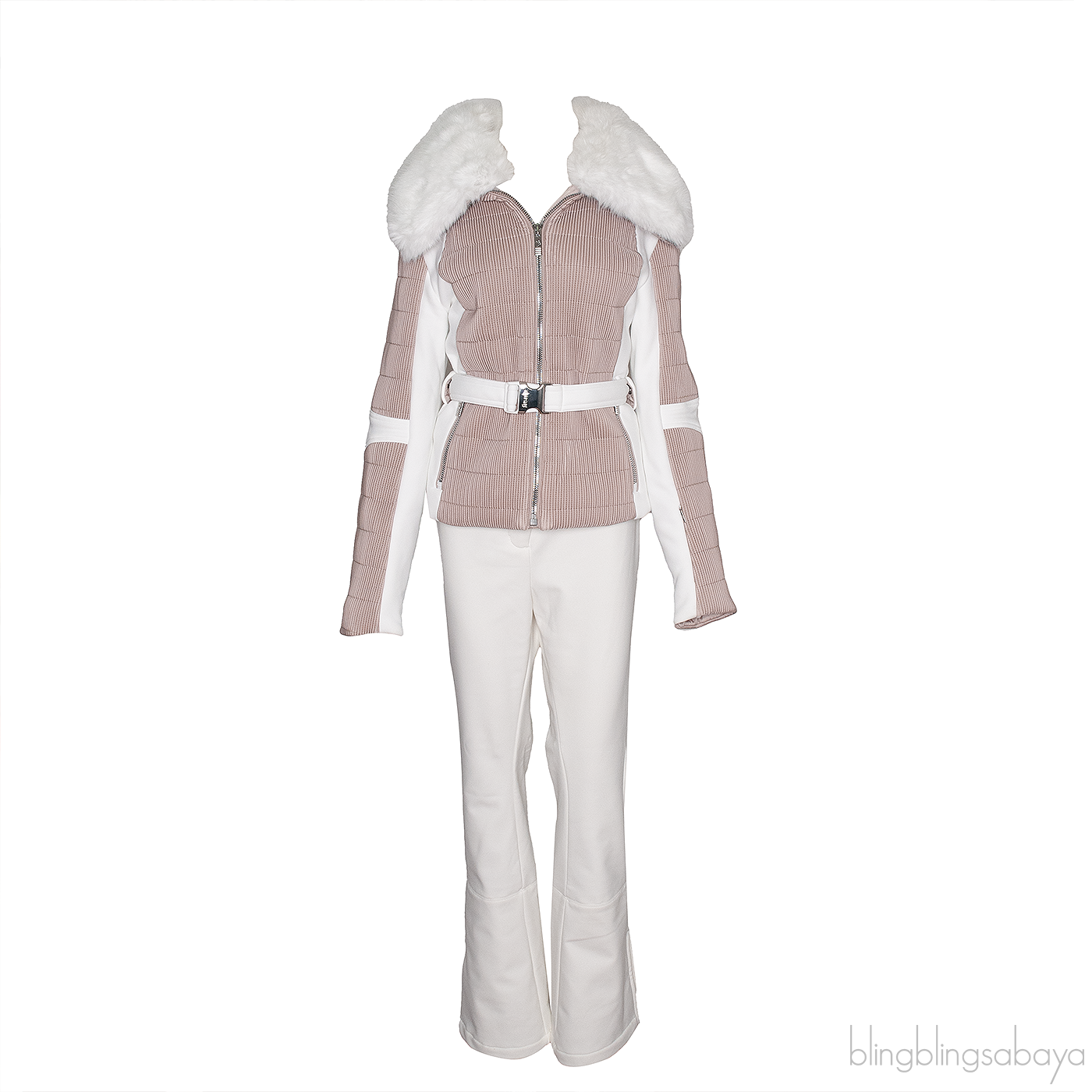 Fusalp Gitu Ski Jacket and White Ski Pants