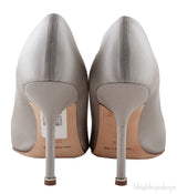 Grey Hangisi Satin Heels