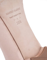 Hangisi Nude Satin Flat
