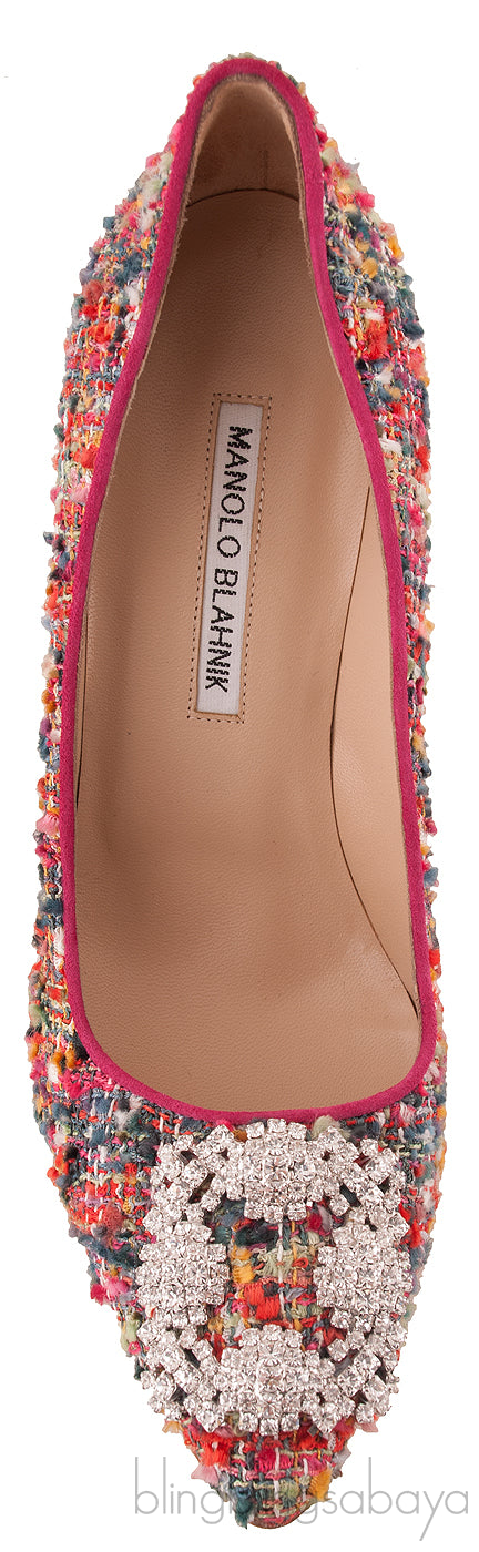 Tweed Multi-color Hangisi Pump