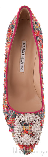Tweed Multi-color Hangisi Pump