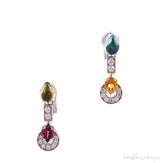 Allegra White Gold Earring