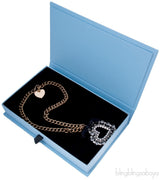 Crystal Heart Pendant Necklace