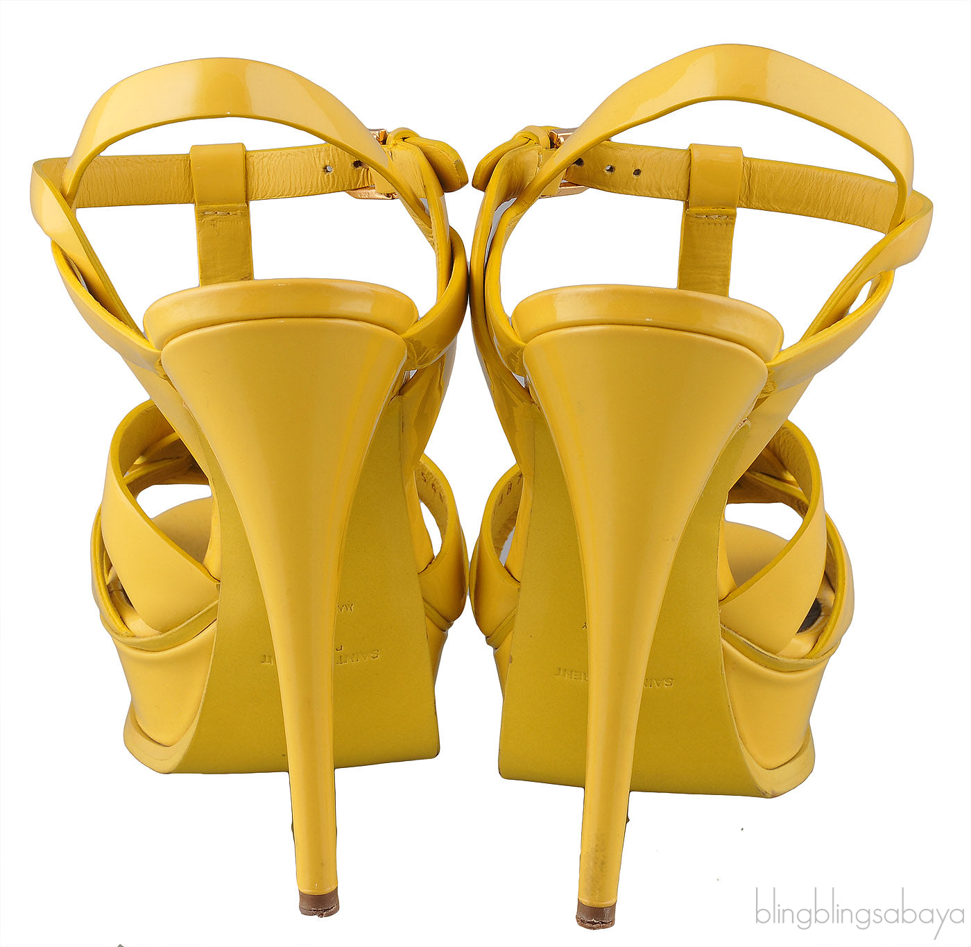 Patent Yellow Leather Tribute