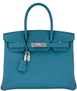 Birkin 30 Blue Cobalt Togo