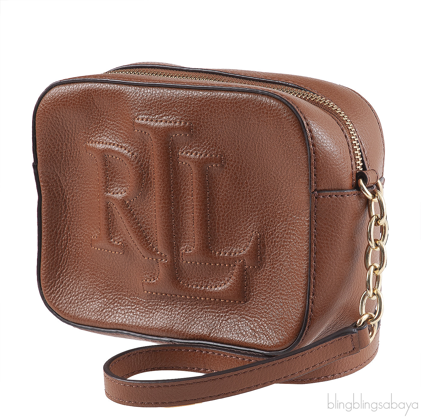 Ralph Lauren Tan Crossbody Bag