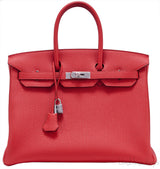 Birkin 35 Togo Capucine PHW