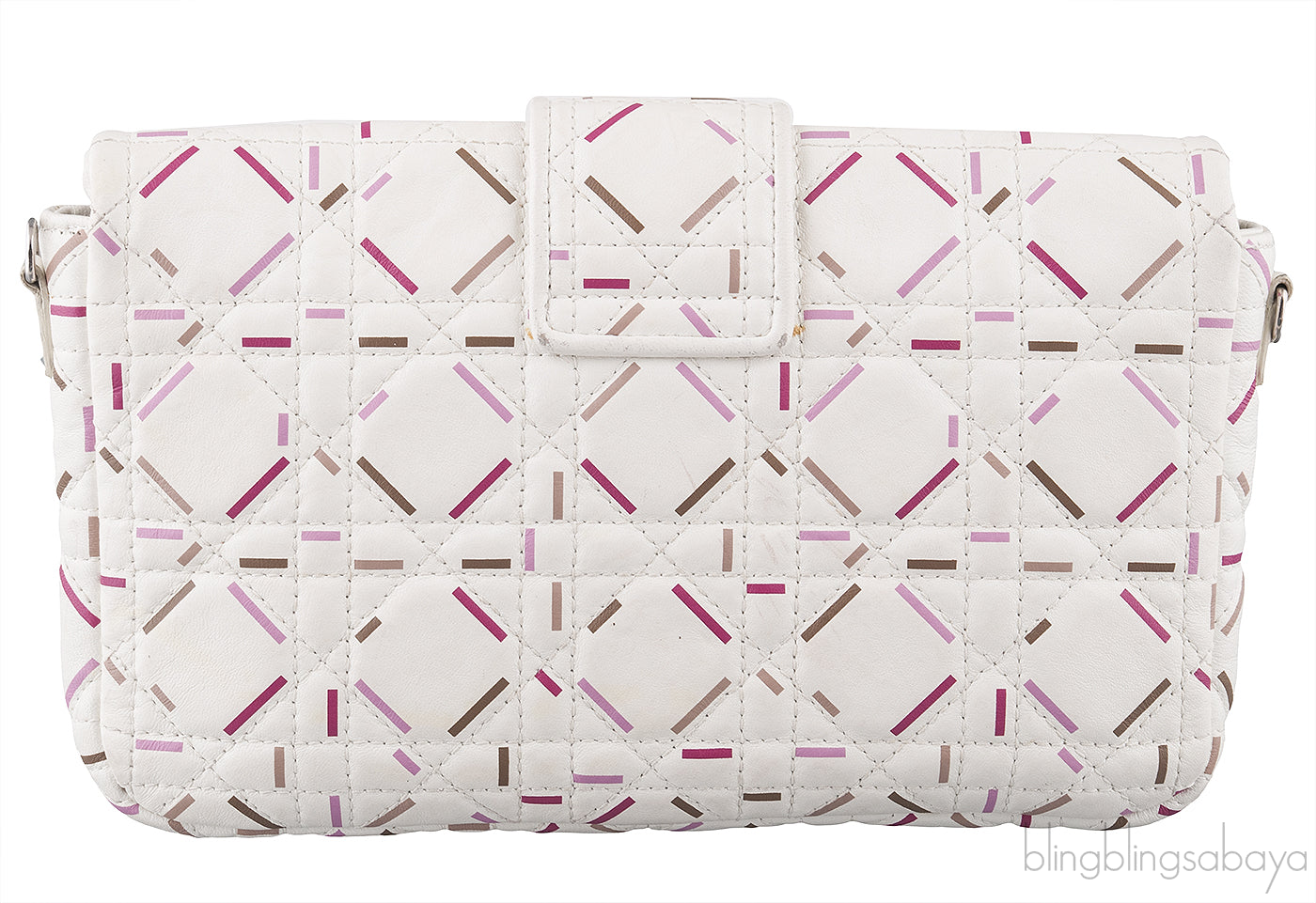 Cannage Quilted Crossbody Bag