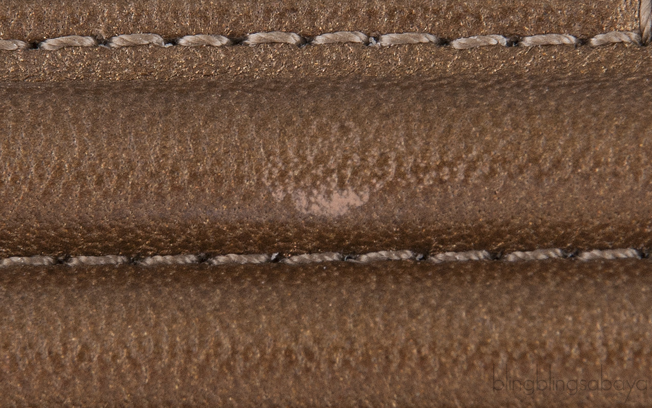 Small Gold Quilted Le Boy