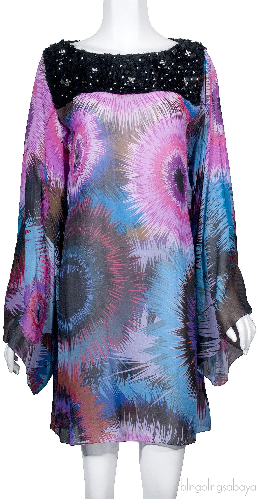 Embellished Multicolor Dress