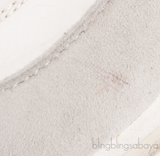 Loro Piana My Wind White Microfibre and Grey Suede Sneakers