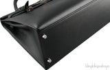 Kelly 35 Black Epsom Sellier PHW