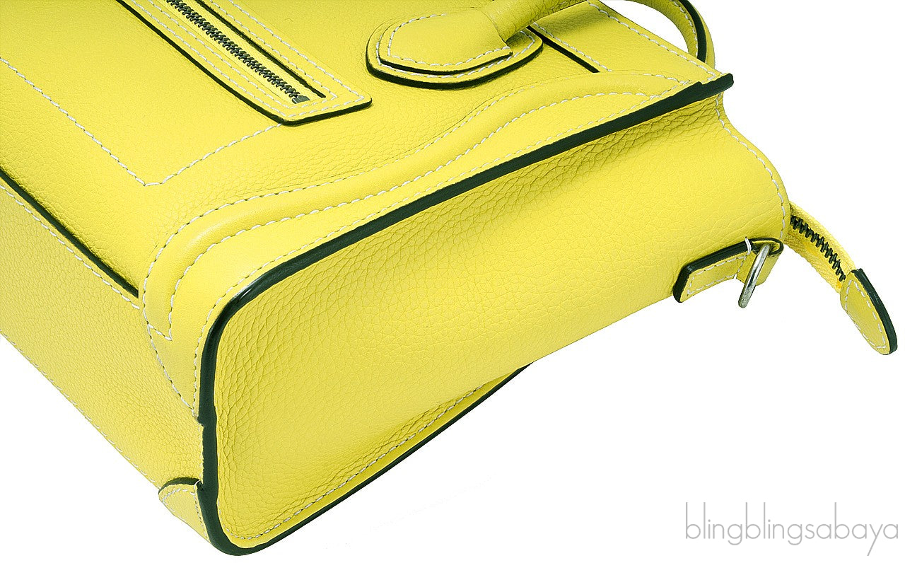 Nano Luggage Citron (Lemon)