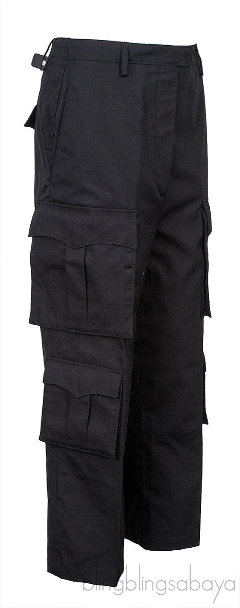 Black Cargo Pants